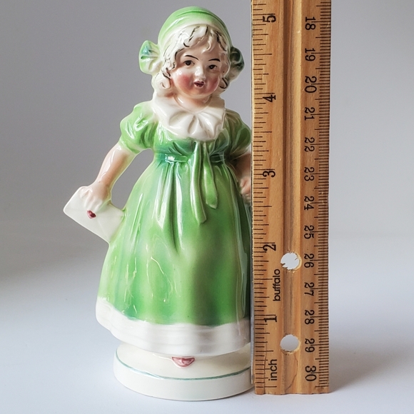 Katzhutte German Antique Porcelain Girl with a Letter Figurine - Picture 9 of 10